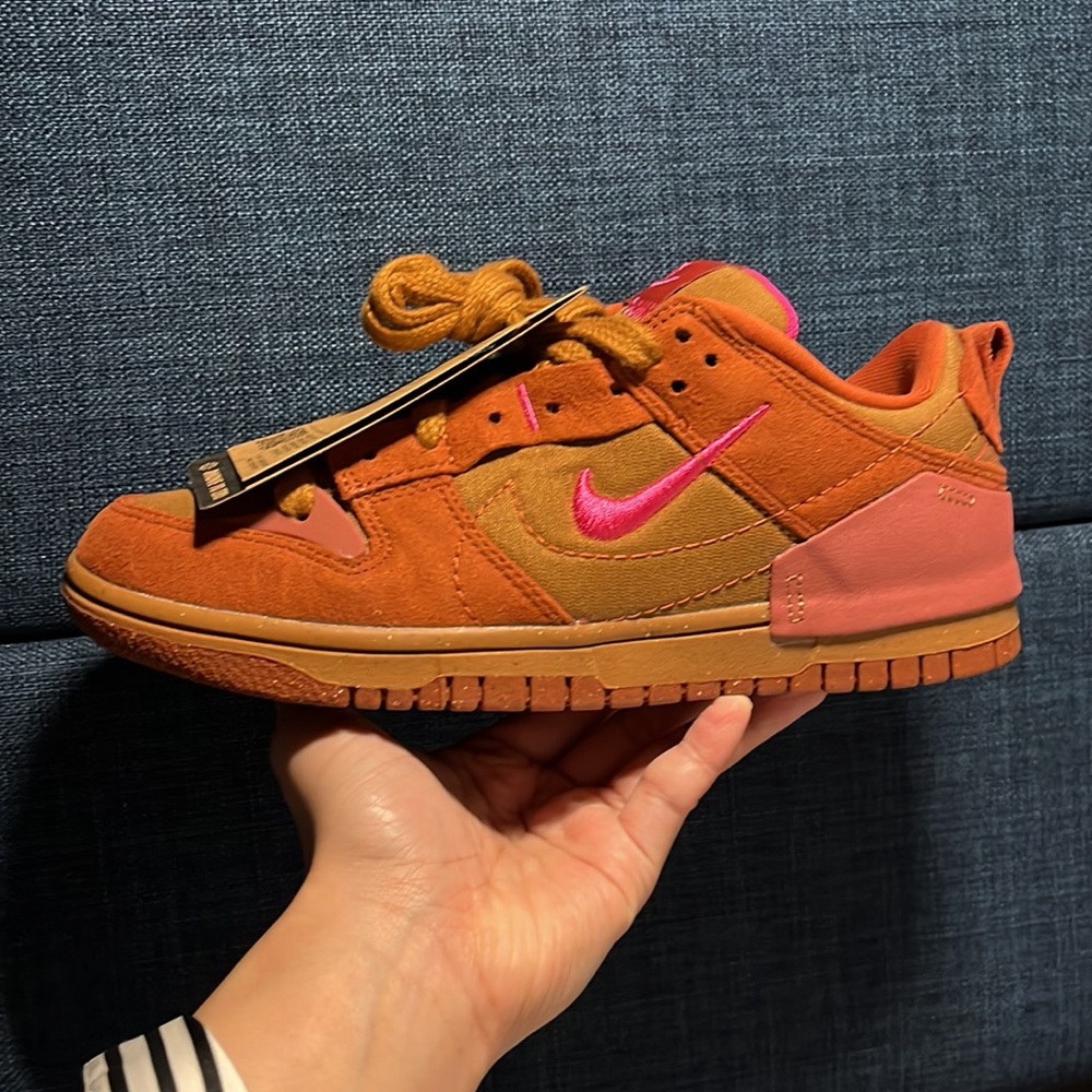 NIB Nike Dunk Low Disrupt 2 Desert Bronze Women’s Size 6.5